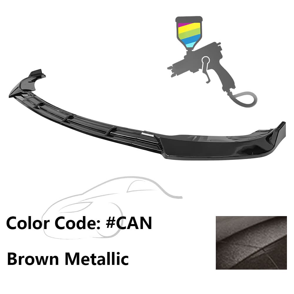 2010-2013 Infiniti G37 Sedan IKON 3PC Front Bumper Lip PP