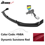 2018-2022 Infiniti Q50 Base Premium Painted Front Bumper Lip 3PC