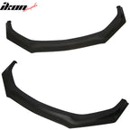 2017-2018 Infiniti Q60 V4 Style Front Bumper Lip - PU