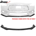 2017-2022 Infiniti Q60 Coupe IKFM Style Front Bumper Lip Spoiler PU