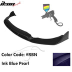 2017-2019 Infiniti QX30 IKON Style Front Bumper Lip Painted PP