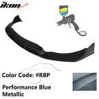 2017-2019 Infiniti QX30 IKON Style Front Bumper Lip Painted PP