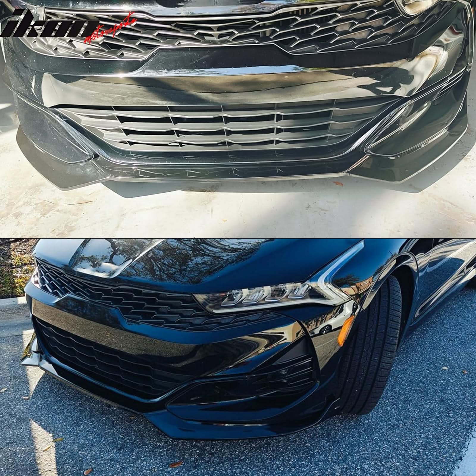 2021-2024 Kia K5 GT-Line Front Lip Spoiler RD Style PP