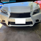 2013-2015 Lexus GS350 GS450 F Sport SK Style Front Bumper Lip PU