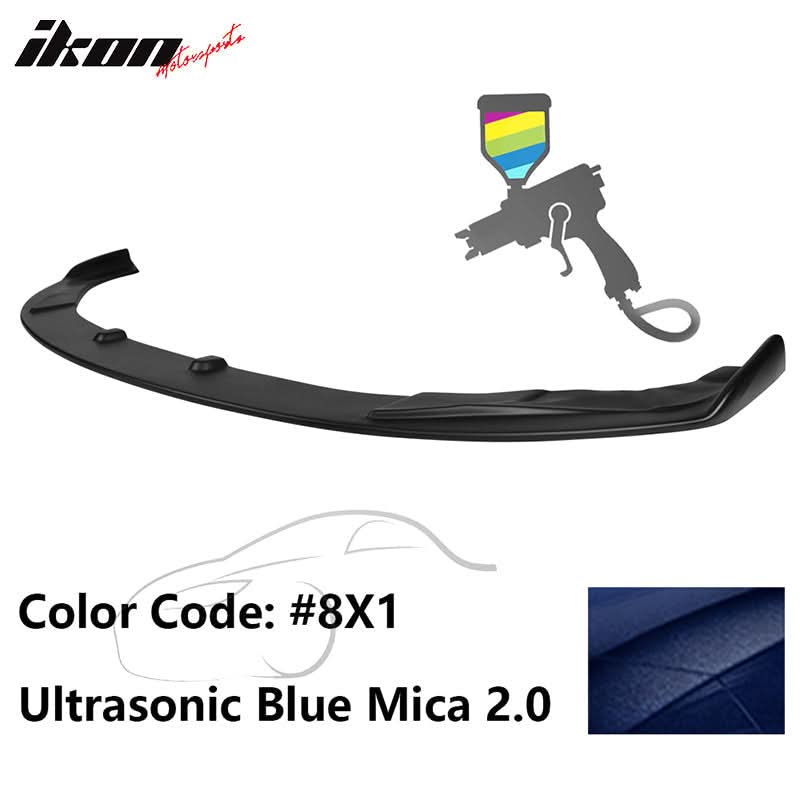 2016-2020 Lexus GS Lexon Style Painted PP Front Bumper Lip Spoiler