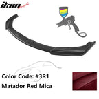 2016-2019 Lexus GS V2 Style Painted Front Bumper Lip Spoiler Painted