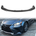 2016-2019 Lexus GS V2 Style Painted Front Bumper Lip Spoiler Painted