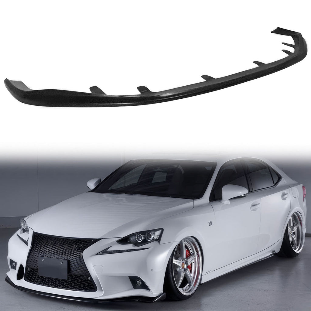 2014-2016 Lexus IS Series F Sport Sedan JDM Style Front Bumper Lip PU
