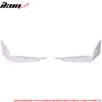 2014-2016 Lexus IS Model TR-D Style Front Bumper Lip Splitters 2PC
