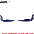 2014-2016 Lexus IS Model TR-D Style Front Bumper Lip Splitters 2PC