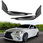 2014-2016 Lexus IS Model TR-D Style Front Bumper Lip Splitters 2PC