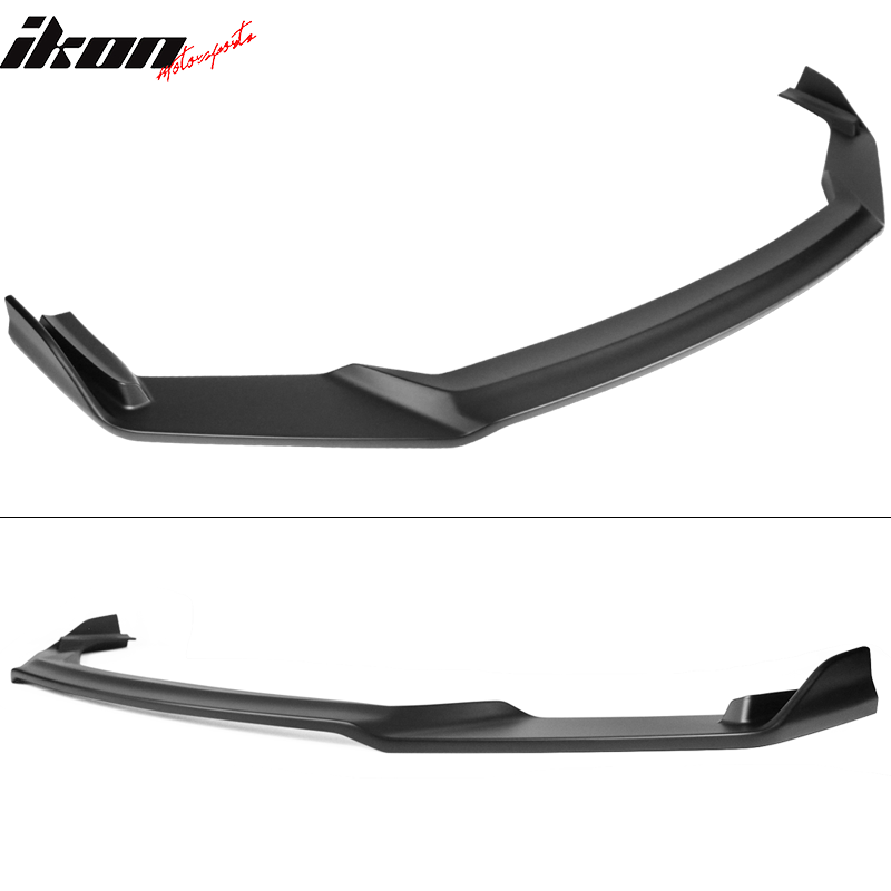 2017-2020 Lexus IS Type A Matte Black Front Bumper Lip Splitter