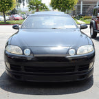 1992-1996 Lexus SC300 SC400 T Sports Style Black Front Bumper Lip PU
