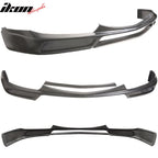 2009-2011 Mazda 3 K Style Unpainted Black Front Bumper Lip Spoiler Pu
