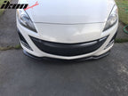 2010-2011 Mazda 3 JDM Style Unpainted Front Bumper Lip Chin Spoiler PU