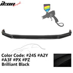 2017-2018 Mazda 3 4Dr 5Dr MK Style Front Bumper Lip Spoiler ABS
