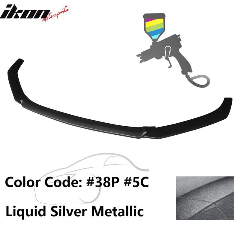 2014-2017 Mazda 3 V1 Style Painted Front Bumper Lip Spoiler PP