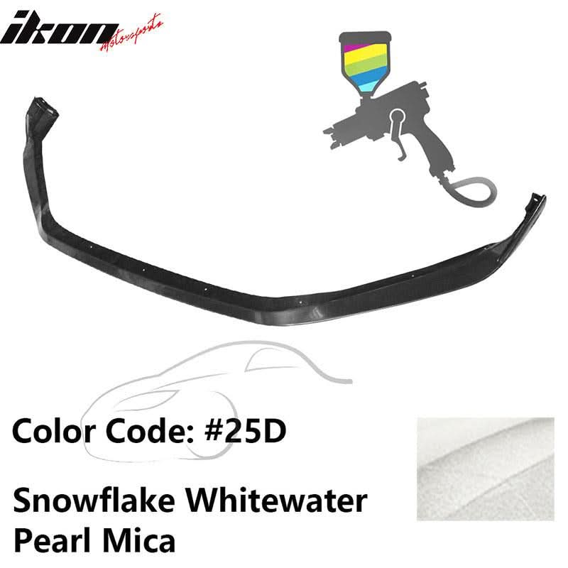 2014-2016 Mazda 3 4Dr 5Dr Mazdaspeed Style Front Bumper Lip Spoiler