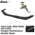 2012-2014 Benz W204 C63 AMG GH Style Painted Front Bumper Lip ABS