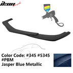 2012-2014 Benz W204 C63 AMG GH Style Painted Front Bumper Lip ABS