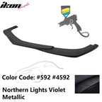 2012-2014 Benz W204 C63 AMG GH Style Painted Front Bumper Lip ABS