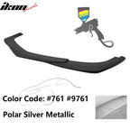 2012-2014 Benz W204 C63 AMG GH Style Painted Front Bumper Lip ABS