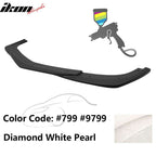2012-2014 Benz W204 C63 AMG GH Style Painted Front Bumper Lip ABS