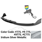 2015-2020 Benz W205 AP Style Painted Front Bumper Lip Spoiler PP