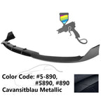 2015-2020 Benz W205 AP Style Painted Front Bumper Lip Spoiler PP