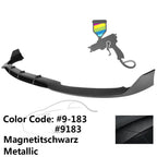 2015-2020 Benz W205 AP Style Painted Front Bumper Lip Spoiler PP
