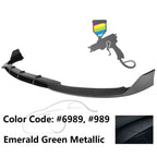 2015-2020 Benz W205 AP Style Painted Front Bumper Lip Spoiler PP