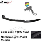 2014-2016 Benz C117 CLA AMG Style Painted Front Bumper Lip PP