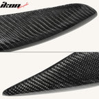 2013-2016 Benz C117 CLA Class Carbon Fiber Front Bumper Lip Aprons
