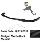 2008-2011 Benz W204 C Class GH Style Front Bumper Lip ABS