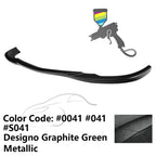 2008-2011 Benz W204 C Class GH Style Front Bumper Lip ABS