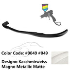 2008-2011 Benz W204 C Class GH Style Front Bumper Lip ABS