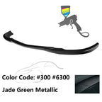 2008-2011 Benz W204 C Class GH Style Front Bumper Lip ABS