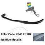 2008-2011 Benz W204 C Class GH Style Front Bumper Lip ABS