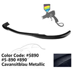 2008-2011 Benz W204 C Class GH Style Front Bumper Lip ABS