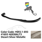 2008-2011 Benz W204 C Class GH Style Front Bumper Lip ABS