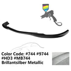 2008-2011 Benz W204 C Class GH Style Front Bumper Lip ABS