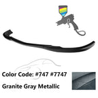 2008-2011 Benz W204 C Class GH Style Front Bumper Lip ABS