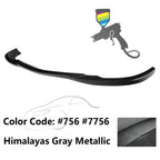 2008-2011 Benz W204 C Class GH Style Front Bumper Lip ABS