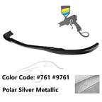 2008-2011 Benz W204 C Class GH Style Front Bumper Lip ABS
