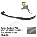 2008-2011 Benz W204 C Class GH Style Front Bumper Lip ABS