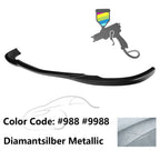 2008-2011 Benz W204 C Class GH Style Front Bumper Lip ABS