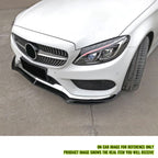 2015-2018 Benz W205 C-Class DP Style Front Bumper Lip PP