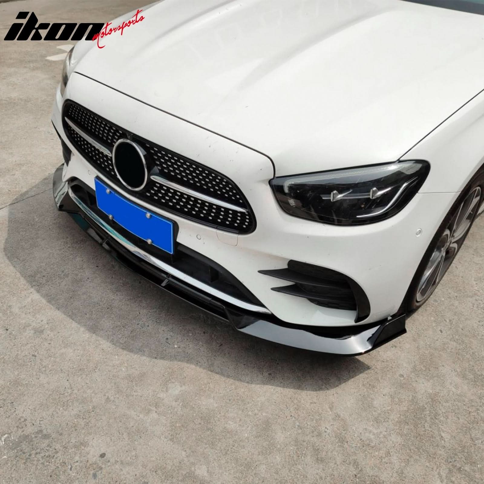 2021-2023 Benz W213 E-Class B Style Front Bumper Lip PP