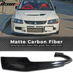 2006-2007 Mitsubishi Lancer Evo 9 IX J Style Front Bumper Lip