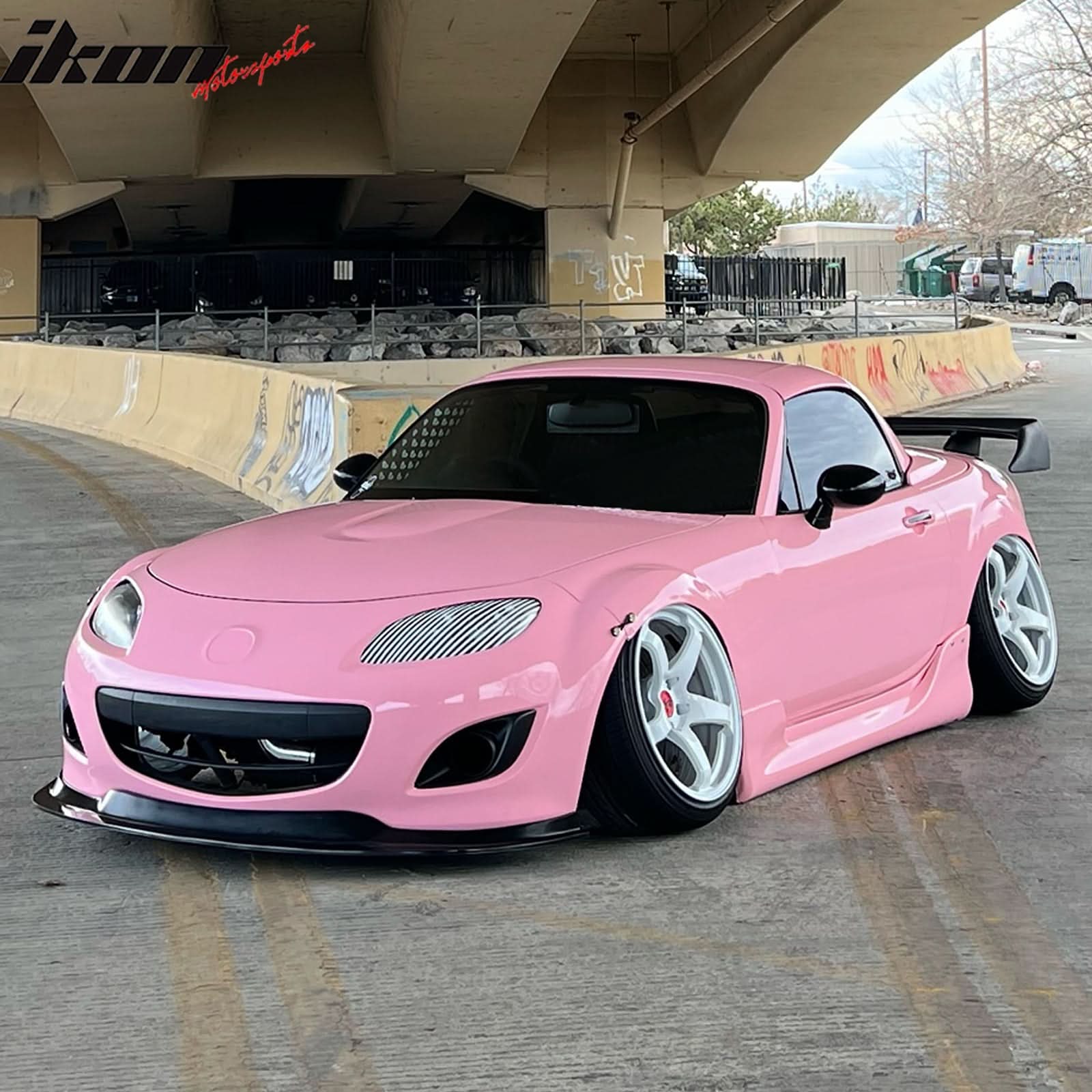 2009-2012 Mazda MX-5 Miata Front Lip Bumper Protector PU - MDA Style